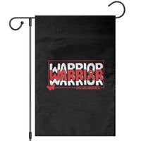 HIV Awareness Warrior Garden Flag Red Ribbon Fighter Gift - Wonder Print Shop