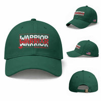 HIV Awareness Warrior Baseball Cap Red Ribbon Fighter Gift