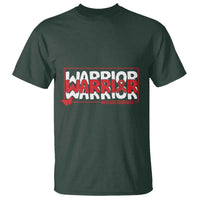 HIV Awareness Warrior T Shirt Red Ribbon Fighter Gift - Wonder Print Shop
