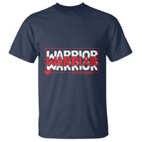 HIV Awareness Warrior T Shirt Red Ribbon Fighter Gift - Wonder Print Shop