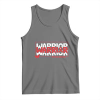 HIV Awareness Warrior Tank Top Red Ribbon Fighter Gift - Wonder Print Shop