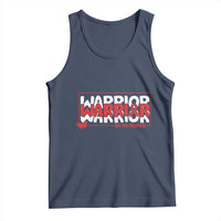 HIV Awareness Warrior Tank Top Red Ribbon Fighter Gift - Wonder Print Shop