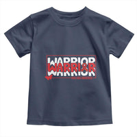 HIV Awareness Warrior Toddler T Shirt Red Ribbon Fighter Gift - Wonder Print Shop