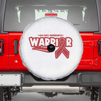 HIV Awareness Warrior Spare Tire Cover Red Ribbon Support Gift - Wonder Print Shop