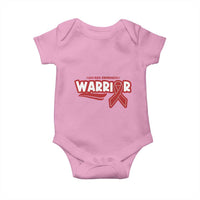 HIV Awareness Warrior Baby Onesie Red Ribbon Support Gift - Wonder Print Shop