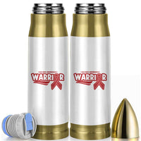 HIV Awareness Warrior Bullet Tumbler Red Ribbon Support Gift - Wonder Print Shop