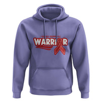 HIV Awareness Warrior Hoodie Red Ribbon Support Gift - Wonder Print Shop