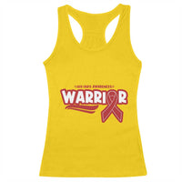 HIV Awareness Warrior Racerback Tank Top Red Ribbon Support Gift - Wonder Print Shop