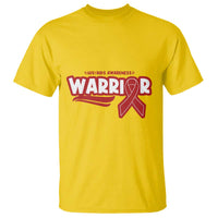 HIV Awareness Warrior T Shirt Red Ribbon Support Gift - Wonder Print Shop