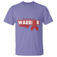 HIV Awareness Warrior T Shirt Red Ribbon Support Gift - Wonder Print Shop