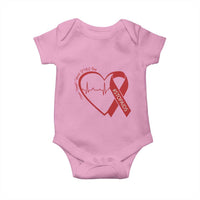 Never Forget World AIDS Day Baby Onesie Red Ribbon HIV Awareness Gift - Wonder Print Shop