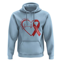 Never Forget World AIDS Day Hoodie Red Ribbon HIV Awareness Gift - Wonder Print Shop
