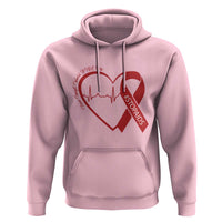 Never Forget World AIDS Day Hoodie Red Ribbon HIV Awareness Gift - Wonder Print Shop