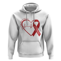 Never Forget World AIDS Day Hoodie Red Ribbon HIV Awareness Gift - Wonder Print Shop