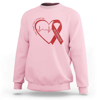 Never Forget World AIDS Day Sweatshirt Red Ribbon HIV Awareness Gift - Wonder Print Shop