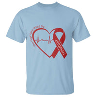Never Forget World AIDS Day T Shirt Red Ribbon HIV Awareness Gift - Wonder Print Shop