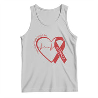 Never Forget World AIDS Day Tank Top Red Ribbon HIV Awareness Gift - Wonder Print Shop