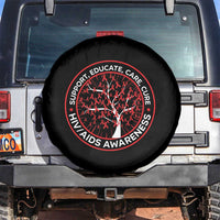HIV AIDS Awareness Empowerment Gift Spare Tire Cover Support Educate Care Cure - Wonder Print Shop