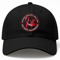 Support Educate Care Cure Baseball Cap HIV Awareness Month Gift