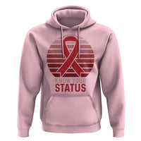 Know Your Status HIV Awareness Hoodie World Aids Day Gift - Wonder Print Shop
