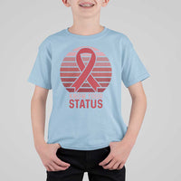 Know Your Status HIV Awareness T Shirt For Kid World Aids Day Gift - Wonder Print Shop