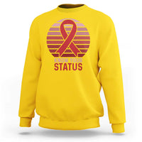 Know Your Status HIV Awareness Sweatshirt World Aids Day Gift - Wonder Print Shop