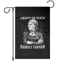 Harriet Tubman Liberty Or Death Garden Flag Female Empowerment History Gift - Wonder Print Shop