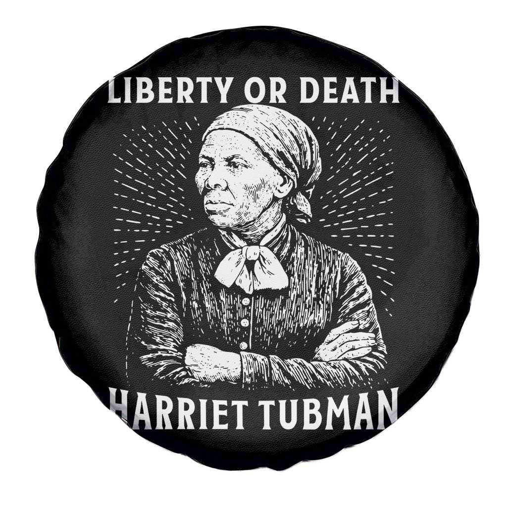 Harriet Tubman Liberty Or Death Spare Tire Cover Female Empowerment History Gift - Wonder Print Shop