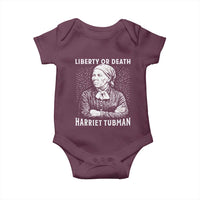 Harriet Tubman Liberty Or Death Baby Onesie Female Empowerment History Gift - Wonder Print Shop