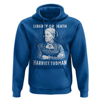 Harriet Tubman Liberty Or Death Hoodie Female Empowerment History Gift - Wonder Print Shop