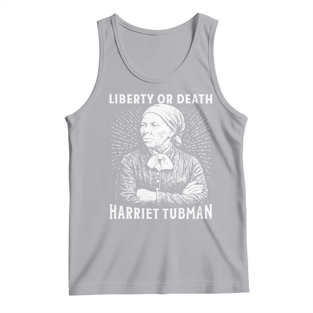 Harriet Tubman Liberty Or Death Tank Top Female Empowerment History Gift - Wonder Print Shop