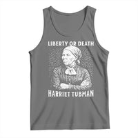 Harriet Tubman Liberty Or Death Tank Top Female Empowerment History Gift - Wonder Print Shop