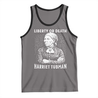 Harriet Tubman Liberty Or Death Tank Top Female Empowerment History Gift - Wonder Print Shop
