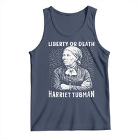 Harriet Tubman Liberty Or Death Tank Top Female Empowerment History Gift - Wonder Print Shop