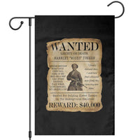 Vintage Harriet Tubman Poster Garden Flag Wanted For Helping Slaves Escape - Wonder Print Shop