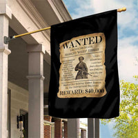 Vintage Harriet Tubman Poster Garden Flag Wanted For Helping Slaves Escape - Wonder Print Shop