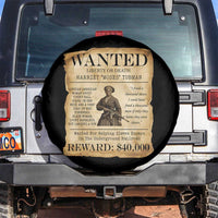 Vintage Harriet Tubman Poster Spare Tire Cover Wanted For Helping Slaves Escape - Wonder Print Shop