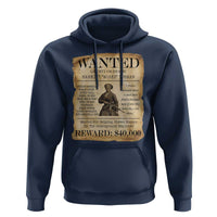 Vintage Harriet Tubman Poster Hoodie Wanted For Helping Slaves Escape - Wonder Print Shop