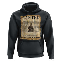 Harriet Tubman Wanted Reward Poster Hoodie Liberty Or Death - Wonder Print Shop