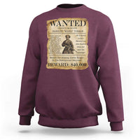 Harriet Tubman Wanted Reward Poster Sweatshirt Liberty Or Death - Wonder Print Shop