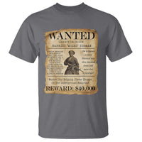 Harriet Tubman Wanted Reward Poster T Shirt Liberty Or Death - Wonder Print Shop