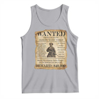 Harriet Tubman Wanted Reward Poster Tank Top Liberty Or Death - Wonder Print Shop