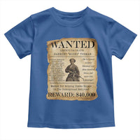 Harriet Tubman Wanted Reward Poster Toddler T Shirt Liberty Or Death - Wonder Print Shop