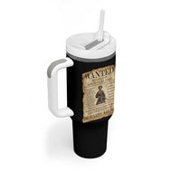 Harriet Tubman Wanted Reward Poster Tumbler With Handle Liberty Or Death - Wonder Print Shop