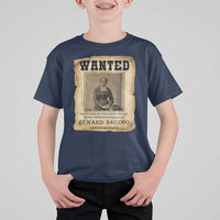 Harriet Tubman Wanted Reward Poster T Shirt For Kid Freedom Or Death - Wonder Print Shop