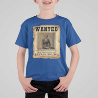 Harriet Tubman Wanted Reward Poster T Shirt For Kid Freedom Or Death - Wonder Print Shop