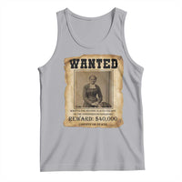 Harriet Tubman Wanted Reward Poster Tank Top Freedom Or Death - Wonder Print Shop