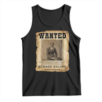 Harriet Tubman Wanted Reward Poster Tank Top Freedom Or Death - Wonder Print Shop