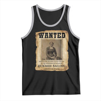 Harriet Tubman Wanted Reward Poster Tank Top Freedom Or Death - Wonder Print Shop