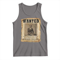 Harriet Tubman Wanted Reward Poster Tank Top Freedom Or Death - Wonder Print Shop